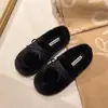 Pantuflas Esponjosas para Mujer de Exterior Felpa Punta Cerrada Cálidas Pantuflas para Mujer Suela Gruesa que Aumenta la Altura 2026 Nuevo Otoño/Invierno Slip-on Algodón