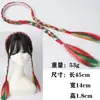 Nueva Peluca de Navidad de Venta Caliente Transfronteriza, Adorno para la Cabeza, Fiesta Creativa, Papá Noel, Lazo, Diadema para el Cabello de Niños