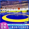 Tapete de Lucha Libre Tapete de Competición Profesional Cubierta Individual Artes Marciales Sanda Cubierta de Tela de PVC Lucha Lucha Salón de Artes Marciales Cubierta de Tela para Piso