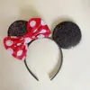 Faixa de cabelo INS transfronteiriça AliExpress, faixa de cabelo de desenho animado europeu e americano do Mickey, faixa de cabelo com design novo e personalizado para festa de fim de ano