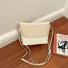 Bolso de mano de lujo ligero francés tipo cubo para mujer 2026 Otoño nueva llegada bolso de hombro único de retazos tejidos bolso cruzado para el trabajo