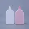 Suministros del Fabricante Botella de Plástico para Loción de 500 ml Botella Dispensadora para Hotel Botella de Embalaje para Gel de Ducha Tipo Push Botella para Loción Corporal