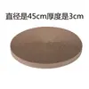 Venta al por mayor de fábrica plato rascador para gatos cuenco nido redondo para gatos extra grande núcleo interior reemplazable plato para garras de gato juguete para gato mascota