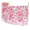 Cobertor de seda de algodão lençol de cama algodão artificial colcha de verão cobertor de bebê colcha fina de dupla camada para bebê colcha de verão de seda de algodão para crianças