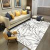 Alfombra de Fábrica Transfronteriza Sala de Estar Minimalista Sofá Mesa de Centro Manta Hogar Dormitorio Mesita de Noche Manta Nórdica Lujo Ligero Felpudo Resistente a la Suciedad