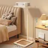 Soporte de proyector de mesita de noche, soporte de suelo para mesita de noche, estante doméstico de pared, mesa de colocación ampliada, estante de almacenamiento de bandeja universal