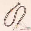Tulip Lanyard Ajustando Pingente Corda de Milho Ágata Jade Pingente Corda Pingente para Homens e Mulheres