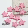 Pintado Agujero Pasante Óleo Estrella de Cinco Puntas Cuentas Dispersas DIY Hecho a Mano Cadena de Teléfono Móvil con Cuentas Llavero Accesorios de Joyería Material