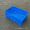 Cesta de transferência de plástico engrossada 450-155 cestas de plástico azul quadro de plástico de grau alimentício caixa de volume de negócios de furo redondo fino