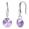 Elegantes Tacones Altos y Pendientes Están Hechos de Cristales Swarovski de Doce Colores para Mujer, Simples y Versátiles