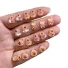 Arte de Uñas DIY Resina Encantos de Dibujos Animados Estilo Japonés Lindo Color Maillard Decoración de Uñas Capibara de Dibujos Animados