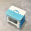 Taburete Plegable de Plástico Engrosado Portátil Mini para Exteriores Taburete Infantil para Pesca Taburete Portátil