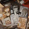 Serie de Papel con Membrete de Recuerdos Papel de Material de Carta Inglés Retro Material para Manualidades DIY Transfronterizo Paquete de Materiales Decorativos para Collage