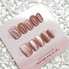 Dez peças de unhas postiças de alta qualidade feitas à mão, som de chocalho, livro vermelho, adesivo de unha mais vendido, pedra de cristal, olho de gato, unha de vestir
