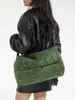 Bolsa de Hombro Transfronteriza 2025 Nueva para Mujer Estilo Retro Moda Sencilla Gran Capacidad Bolso de Mano Bolso Cruzado
