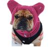 Europeo y Americano 2024 Perro Casual Cálido Color Sólido Mascota Lindo Gorro Jersey Productos para Mascotas Accesorios de Forro Polar