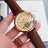 2022 Comercio Exterior Hombres Volante Grande Automático Mecánico Baida Relojes Fabricantes Envío Directo