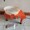 Mini torno de alfarería para niños, torno de alfarería eléctrico, juego completo de herramientas para que los niños de preescolar jueguen con arcilla.