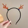 Diadema de Cabeza de Ciervo Linda Transfronteriza Europea y Americana para Mujer 2026 Nuevo Estilo Gorro de Oso Diadema de Astas Accesorios para el Cabello de Navidad