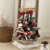 Set de Árbol de Navidad de Venta Caliente Transfronteriza Diseño de Escena Navideña Escritorio de Oficina DIY Accesorios Adornos