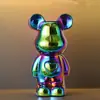 Mueble de TV de Lujo Ligero Oso Corazón de Dibujos Animados Oso Violento Celebridad de Internet Figura Oso Bloque de Construcción Kaws Marca de Moda Oso Nuevo Hogar Sala de Estar Tamaño Grande