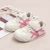 Zapatos de Argán para Niños 2026 Otoño Zapatos Deportivos Transpirables para Niños Zapatos Casuales de Tabla para Niñas Velcro Antideslizantes Zapatos para Bebés