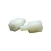 Venta al por mayor de fábrica columna hexagonal roscada interior y exterior de plástico perno de fijación hexagonal de nylon tornillo M4 columna espaciadora de plástico