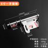 Cerradura de puerta de madera con perno de resorte de acero inoxidable engrosado, cerradura automática para puertas de baño y ventanas, cerradura de perno china, cerradura de puerta antirrobo