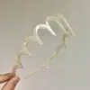 Diadema de Dientes Estilo Coreano para Mujer, Versátil para Lavarse la Cara, Pinza para el Cabello de Moda, Diadema de Gafas en Forma de U