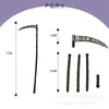 Foice de Ceifador do Mal de 5 Seções Armas Adereços Plástico Removível Amazon Mais Vendido Decoração de Festa de Horror