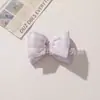 Tecido Jovem e Brilhante Malha Acessórios de Laço Dupla Camada DIY Acessórios de Cabelo Broche para Roupas Acessórios e Componentes de Joias