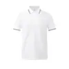 Camisas Polo Personalizadas de Tamanho Grande, Camisetas Transfronteiriças, Roupa de Trabalho, Camisas Culturais, Logo Bordado, Roupas de Trabalho de Manga Curta 100% Algodão, Feito sob Encomenda