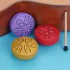 Novo Mini Tambor Etereal de 3 Polegadas 6 Tons Tambor de Língua de Aço Instrumento de Percussão para Exportação Tambor Infantil Tambor Pequeno Portátil