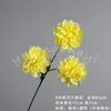 Yellow Artificial Flower Bouquet Wedding Scene Rose Butterfly Orchid Floral DIY Materials Decoration Props