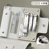 Kit de Prego de Aço Carbono Transfronteiriço Unha Doméstica Conveniente Lixa de Unha Cotonete de Orelha Ferramenta Cortador de Unha de Manicure Beleza
