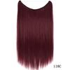 Peruca de comércio exterior europeia e americana linha de pesca feminina cortina de cabelo longo cabelo liso natural sem costura fabricantes de adesivo de cabelo manchar peruca de fibra química
