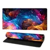 Fábrica de Origem Pintura Fluida Floral Colorida Tapete de Mesa Grande Antiderrapante Espuma de Borracha Natural Mouse Pad Atacado Transfronteiriço