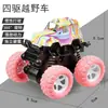 Coche de juguete para niños, vehículo todoterreno de cuatro ruedas con inercia, resistente a caídas, coche de fuerza, modelo de coche de simulación, puesto de coches