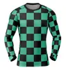 2026 Nueva Camiseta Estampada Digitalmente Impresa en 3D para Hombre Ajustada de Manga Corta Secado Rápido Top Deportivo para Fitness