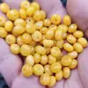 Jade Cuarcita Miel Cera Amarillo Jade Hebilla Cuentas de Ábaco Jade Cuentas Sueltas Pulsera DIY Collar Cuentas Espaciadoras Cuentas Espaciadoras Cuentas para Joyería