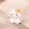 Adornos Pequeños de Micro-Paisaje, Gatitos de Dibujos Animados Creativos, Decoraciones DIY para Sala de Estar, Figuritas Lindas de Resina, Adornos Pequeños para Escritorio de Coche