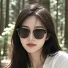 Nuevas Gafas de Sol de Medio Marco Estilo Europeo y Americano para Caras Cuadradas y Redondas, Unisex, Gama Alta, Versátiles, Adelgazantes, Gafas de Sol para Protección Solar al Aire Libre