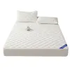 Protector de colchón acolchado 100% algodón Clase A, pieza única, apto para todas las estaciones, funda de colchón impermeable, cubierta de cama a prueba de orina, juego de 3 piezas al por mayor