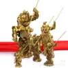 Estátua de Macaco de Cobre Igualando o Céu por Atacado Ornamentos de Macaco Rei de Cobre Estátua de Macaco Rei de Bronze Artesanato de Decoração para Casa