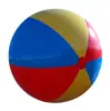 Pelota inflable extragrande accesorios para tiro a portería de fútbol instalaciones deportivas divertidas pelota de sandía de seis pétalos pelota de agua pelota de playa