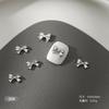Mini Borboleta Liga de Metal Recorte Líquido Laço Acessórios para Nail Art 2026 Novo Estilo Gravata Borboleta Decoração de Unhas Strass Atacado