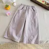 Calça Infantil Primavera e Outono 2026 Nova Moda Outono Roupa de Bebê Casual Calça Longa Outono Tendência Calça de Pernas Largas Infantil