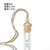 Botella de Aromaterapia para Coche de 5 ml, Botella de Perfume de Alta Gama para Salida de Aire de Coche, Botella de Aromaterapia Volátil con Cordón