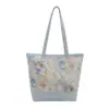 Bolsa de Mano Estilo Chino Retro para Mujer 2025 Verano Nueva Moda Mariposa Gran Capacidad Trabajo Casual Hombro Bolso para Viajar