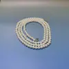 Bolso de Mujer Bolso de Cadena Cadena 8mm Perla de Imitación Versátil Bolso Bandolera Bolso Cruzado al Hombro con Accesorios